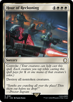 Hour of Reckoning (161) [Fallout] foil - Deck Out Gaming