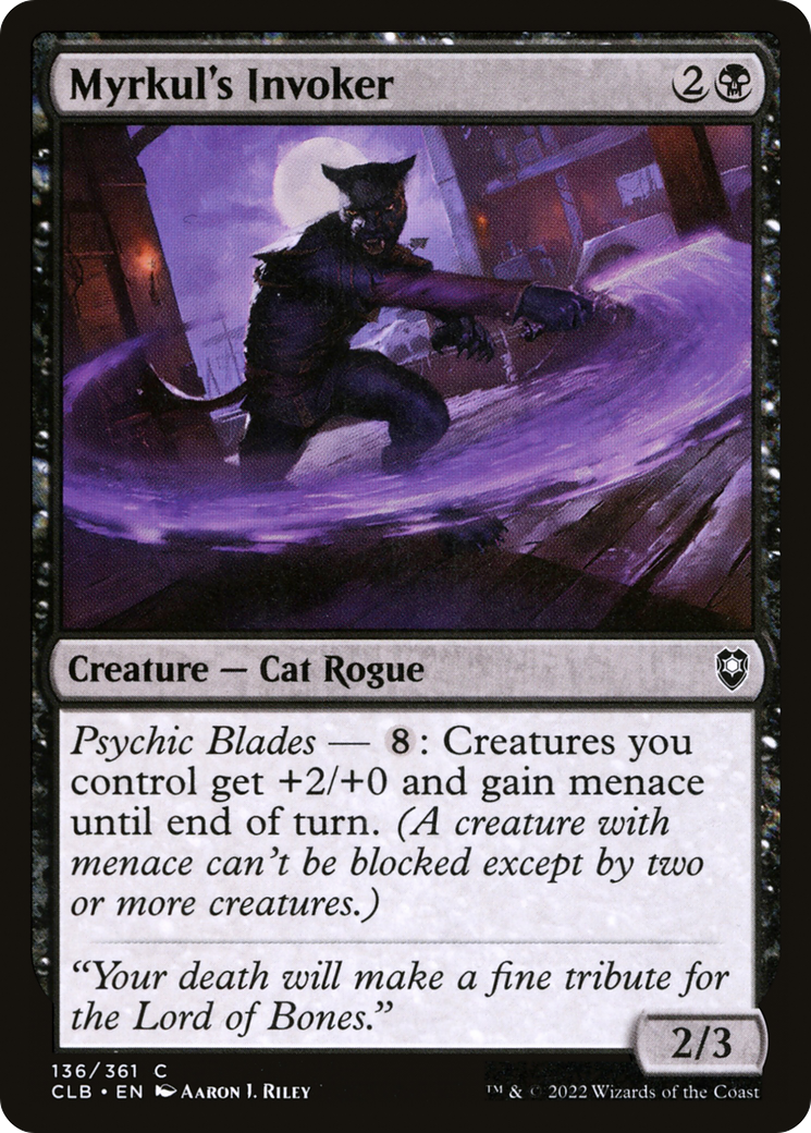 Myrkul's Invoker (136) [Commander Legends: Battle for Baldur's Gate] foil - Deck Out Gaming