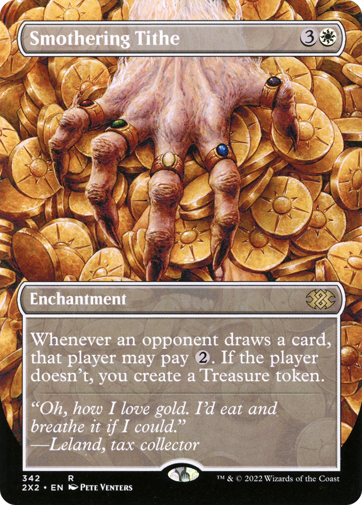 Smothering Tithe (Borderless) (342) [Double Masters 2022] - Deck Out Gaming