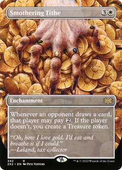Smothering Tithe (Borderless) (342) [Double Masters 2022] foil - Deck Out Gaming