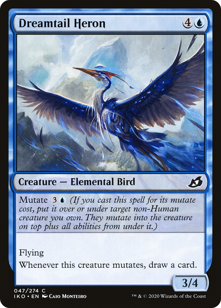 Dreamtail Heron (47) [Ikoria: Lair of Behemoths] - Deck Out Gaming