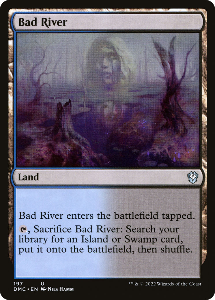 Bad River (197) [Dominaria United Commander] - Deck Out Gaming