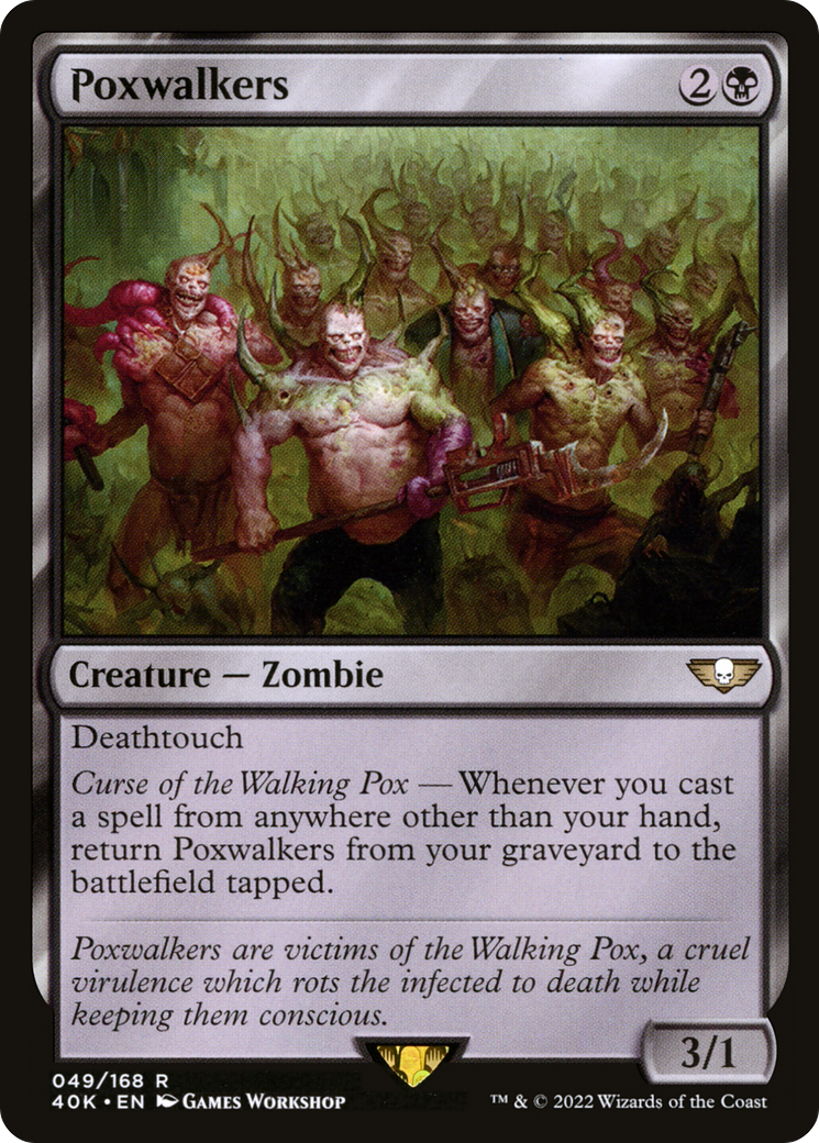 Poxwalkers (49) [Universes Beyond: Warhammer 40,000] - Deck Out Gaming