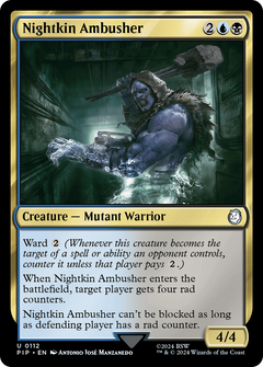 Nightkin Ambusher (112) [Fallout] foil - Deck Out Gaming