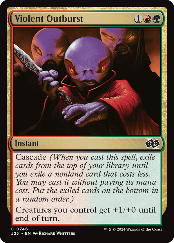 Violent Outburst (746) [Foundations Jumpstart] - Deck Out Gaming