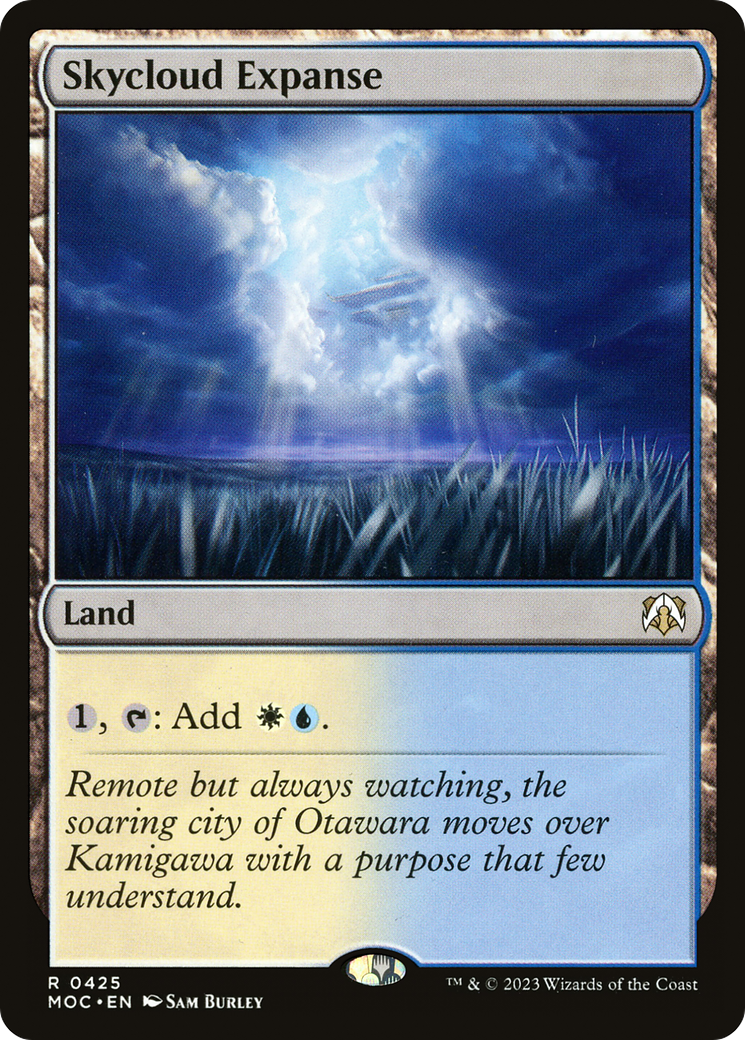 Skycloud Expanse (425) [March of the Machine Commander] - Deck Out Gaming