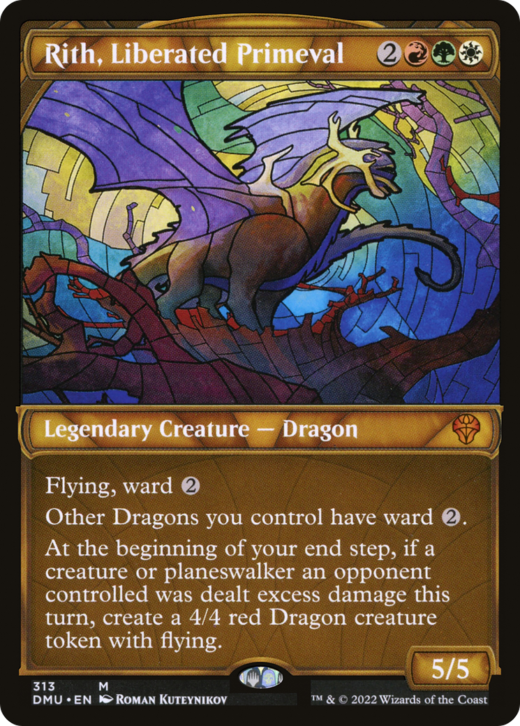Rith, Liberated Primeval (Showcase) (313) [Dominaria United] - Deck Out Gaming