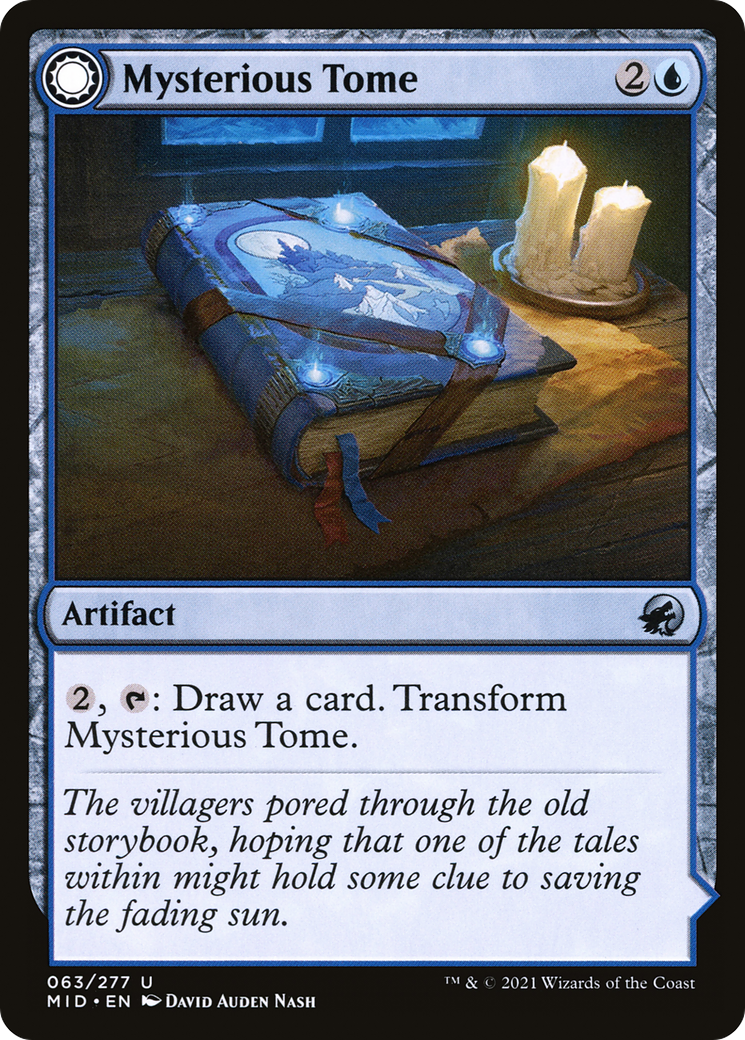 Mysterious Tome // Chilling Chronicle (63) [Innistrad: Midnight Hunt] - Deck Out Gaming