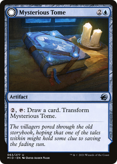 Mysterious Tome // Chilling Chronicle (63) [Innistrad: Midnight Hunt] foil - Deck Out Gaming