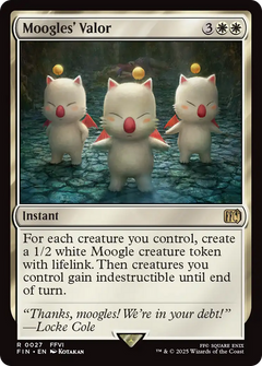 Moogles' Valor (27) [FINAL FANTASY] foil - Deck Out Gaming