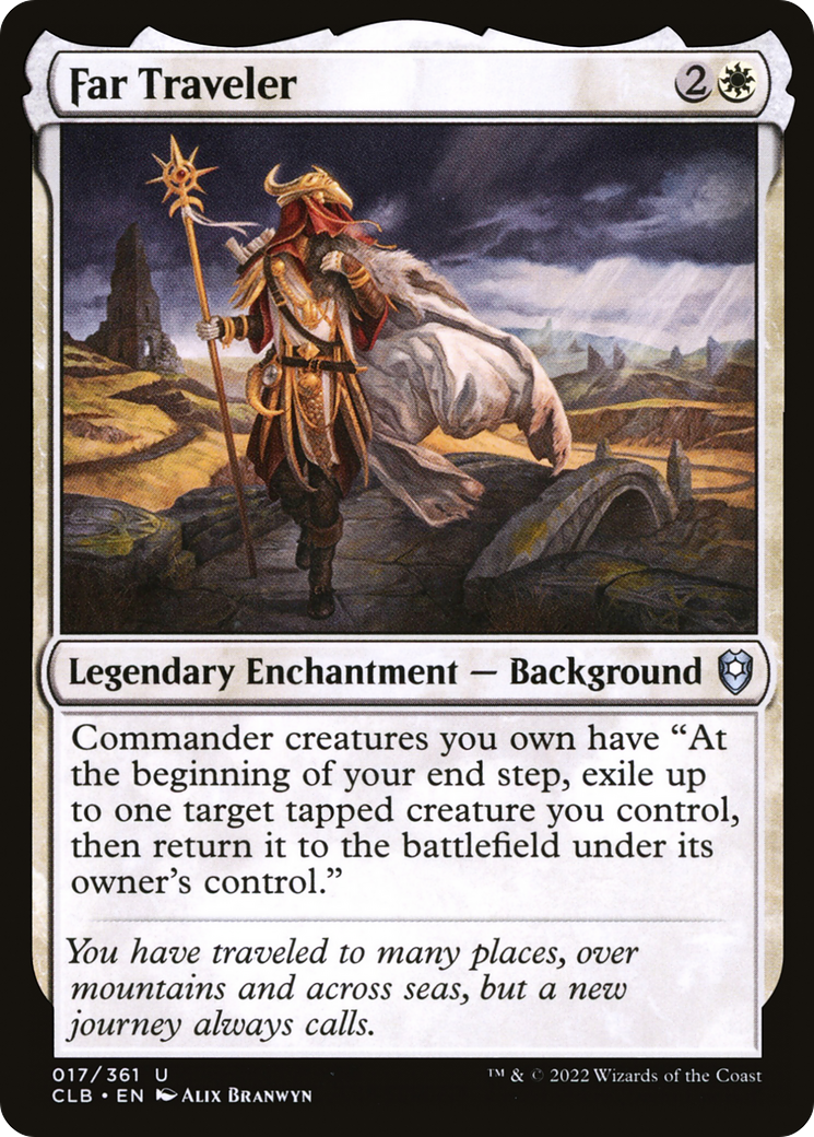Far Traveler (17) [Commander Legends: Battle for Baldur's Gate] - Deck Out Gaming