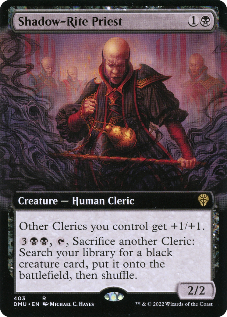 Shadow-Rite Priest (Extended Art) (403) [Dominaria United] - Deck Out Gaming