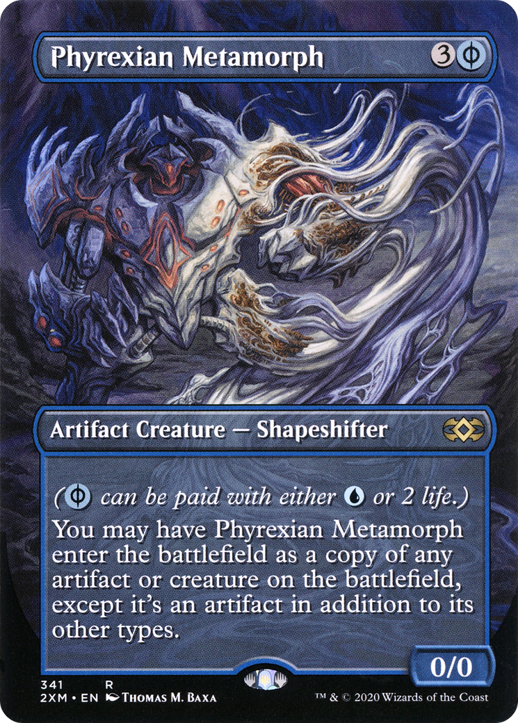 Phyrexian Metamorph (Borderless) (341) [Double Masters] - Deck Out Gaming