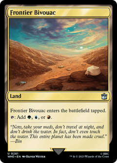 Frontier Bivouac (281) [Doctor Who] foil - Deck Out Gaming