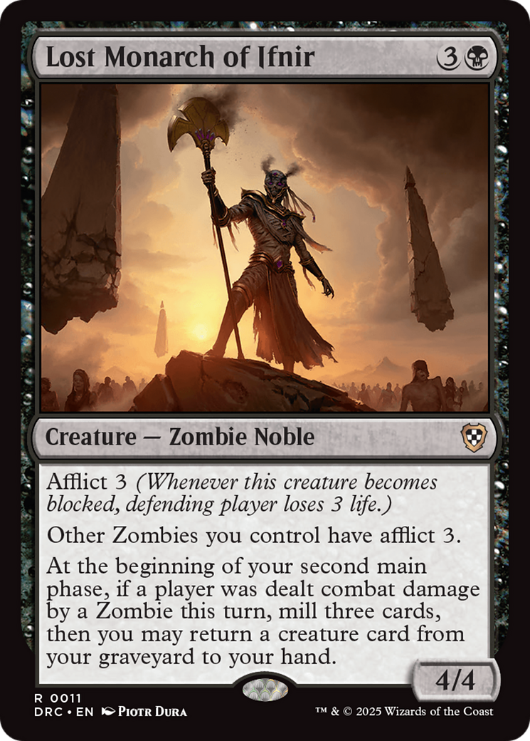 Lost Monarch of Ifnir (11) [Commander: Aetherdrift] - Deck Out Gaming