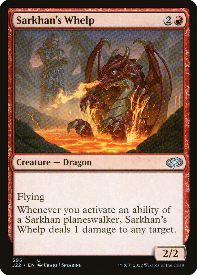 Sarkhan's Whelp (595) [Jumpstart 2022] - Deck Out Gaming