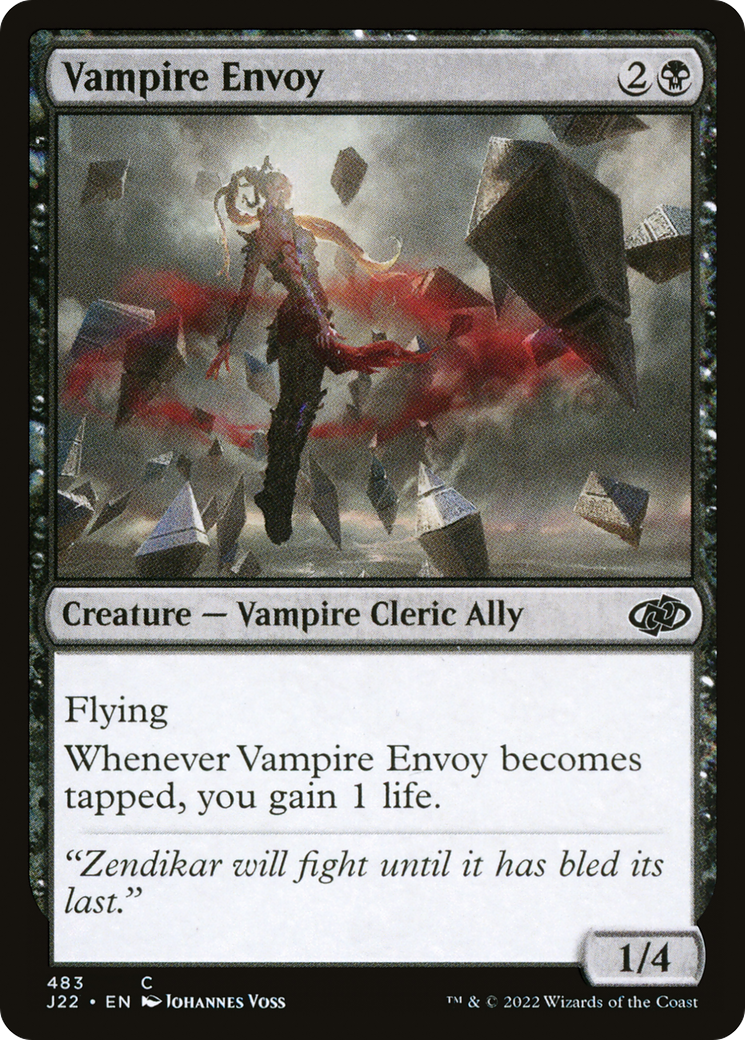 Vampire Envoy (483) [Jumpstart 2022] - Deck Out Gaming