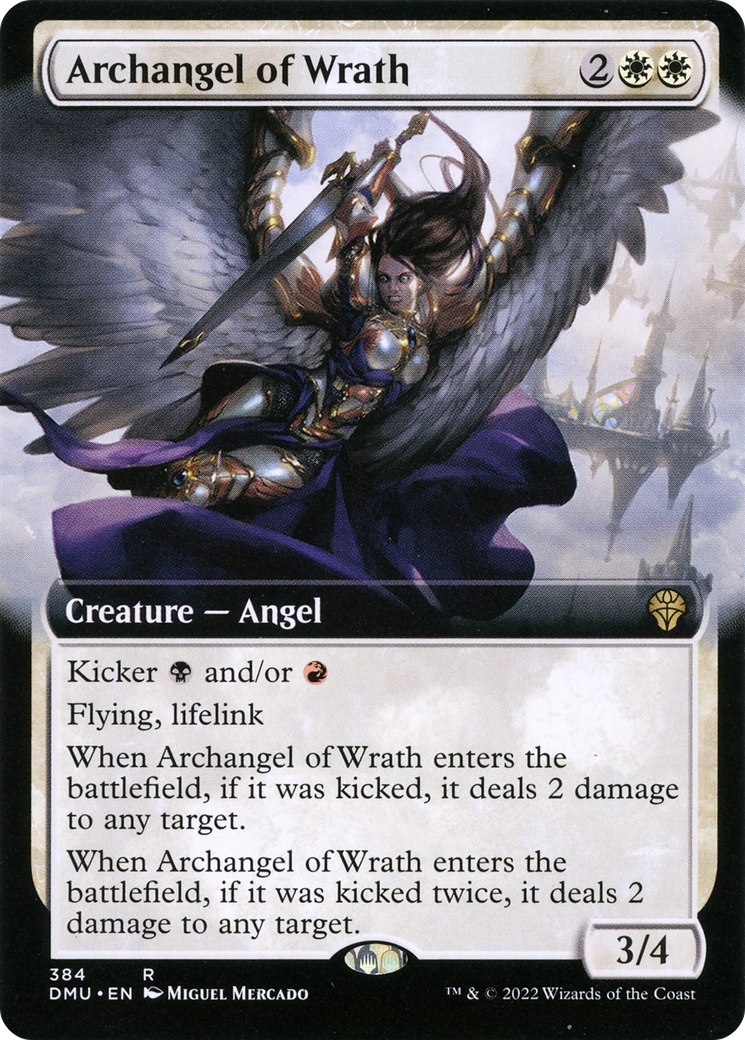 Archangel of Wrath (Extended Art) (384) [Dominaria United] - Deck Out Gaming