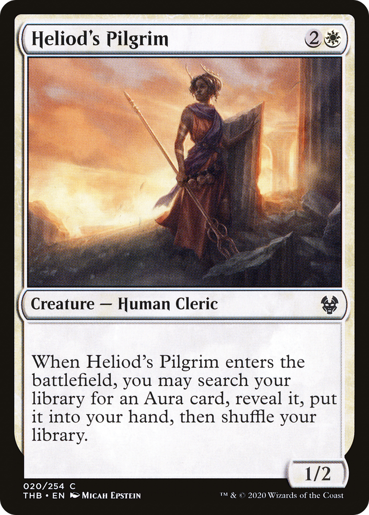 Heliod's Pilgrim (20) [Theros Beyond Death] foil - Deck Out Gaming