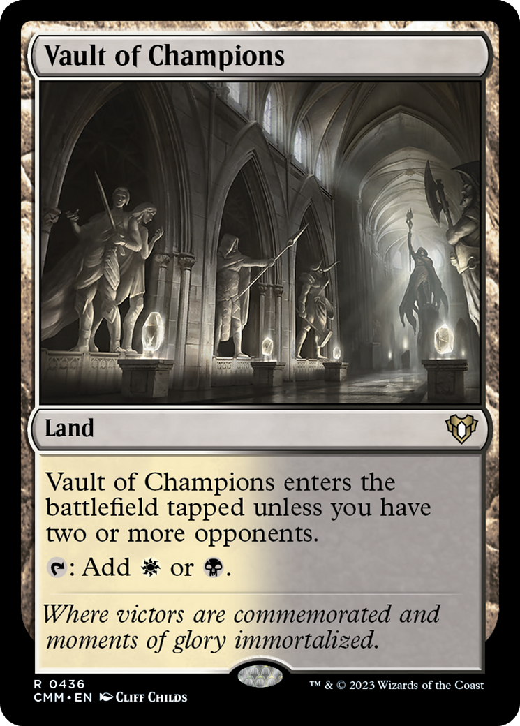 Vault of Champions (436) [Commander Masters] - Deck Out Gaming