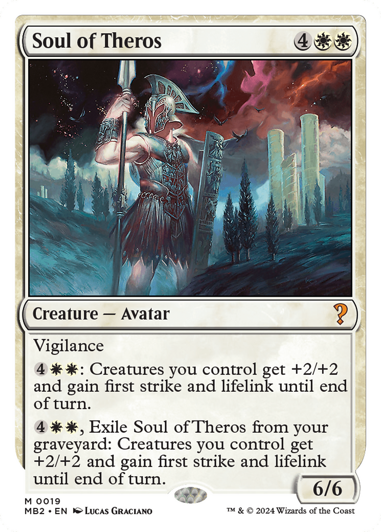 Soul of Theros (White Border) (19) [Mystery Booster 2] - Deck Out Gaming