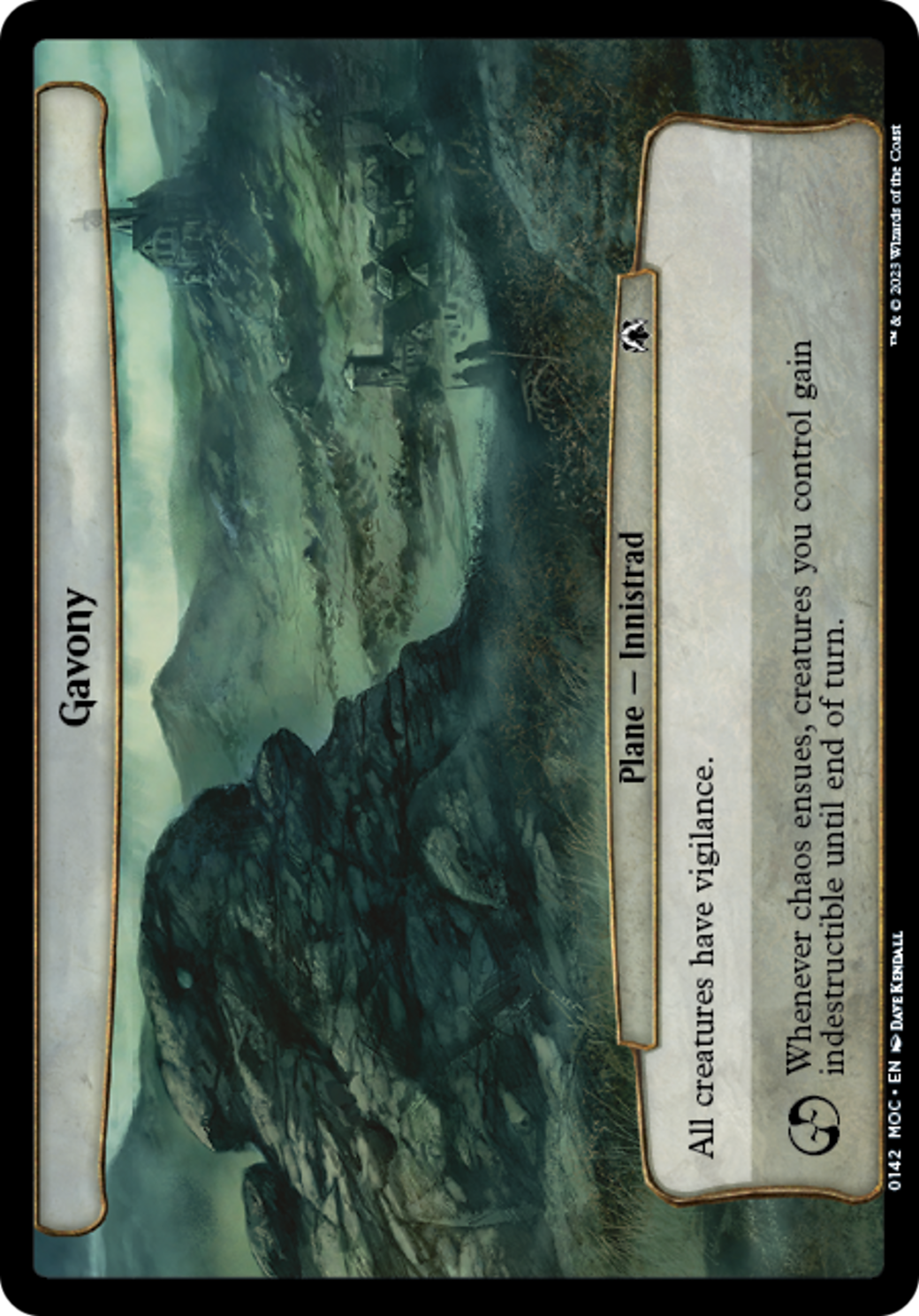 Gavony (142) [March of the Machine Commander] - Deck Out Gaming