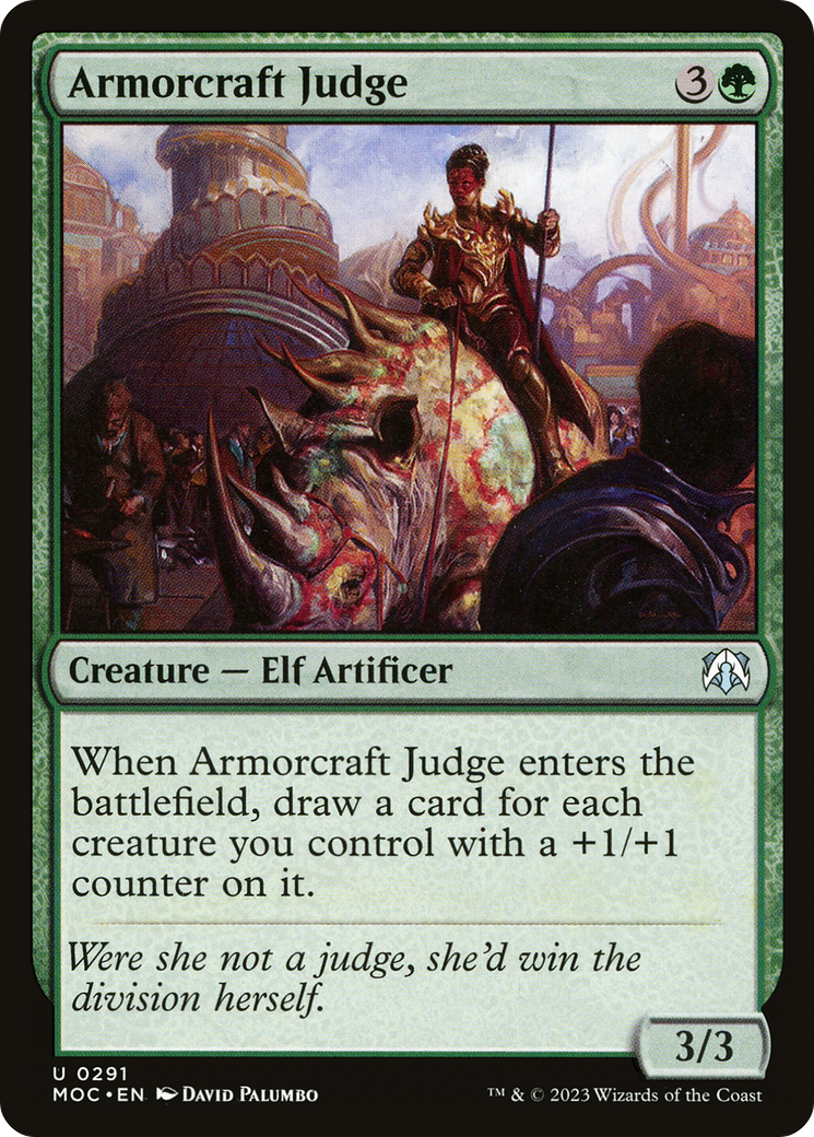 Armorcraft Judge (291) [March of the Machine Commander] - Deck Out Gaming