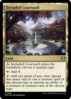 Secluded Courtyard (1030) [Commander Masters] - Deck Out Gaming