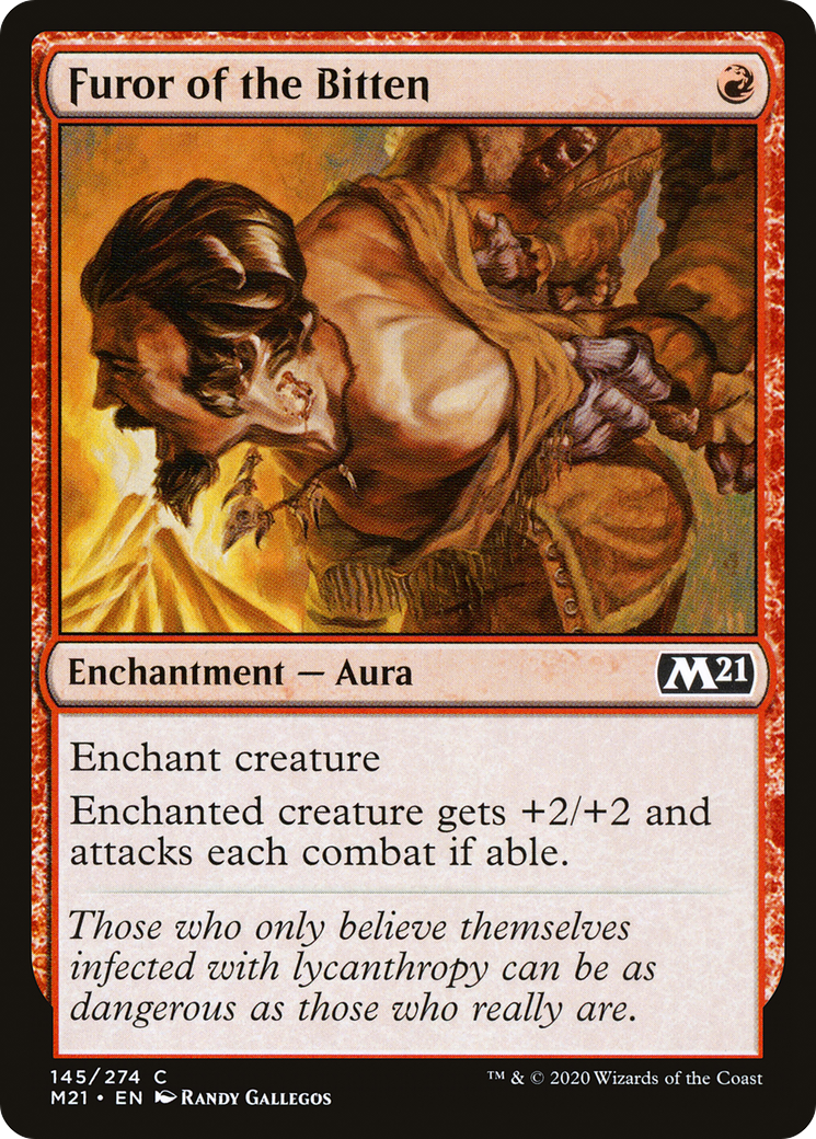 Furor of the Bitten (145) [Core Set 2021] - Deck Out Gaming