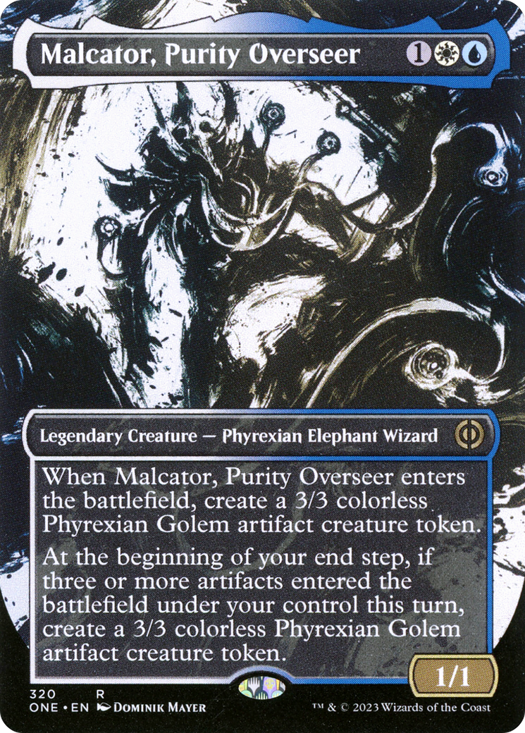 Malcator, Purity Overseer (Showcase) (320) [Phyrexia: All Will Be One] foil - Deck Out Gaming
