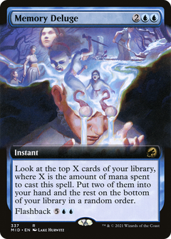 Memory Deluge (Extended Art) (337) [Innistrad: Midnight Hunt] - Deck Out Gaming