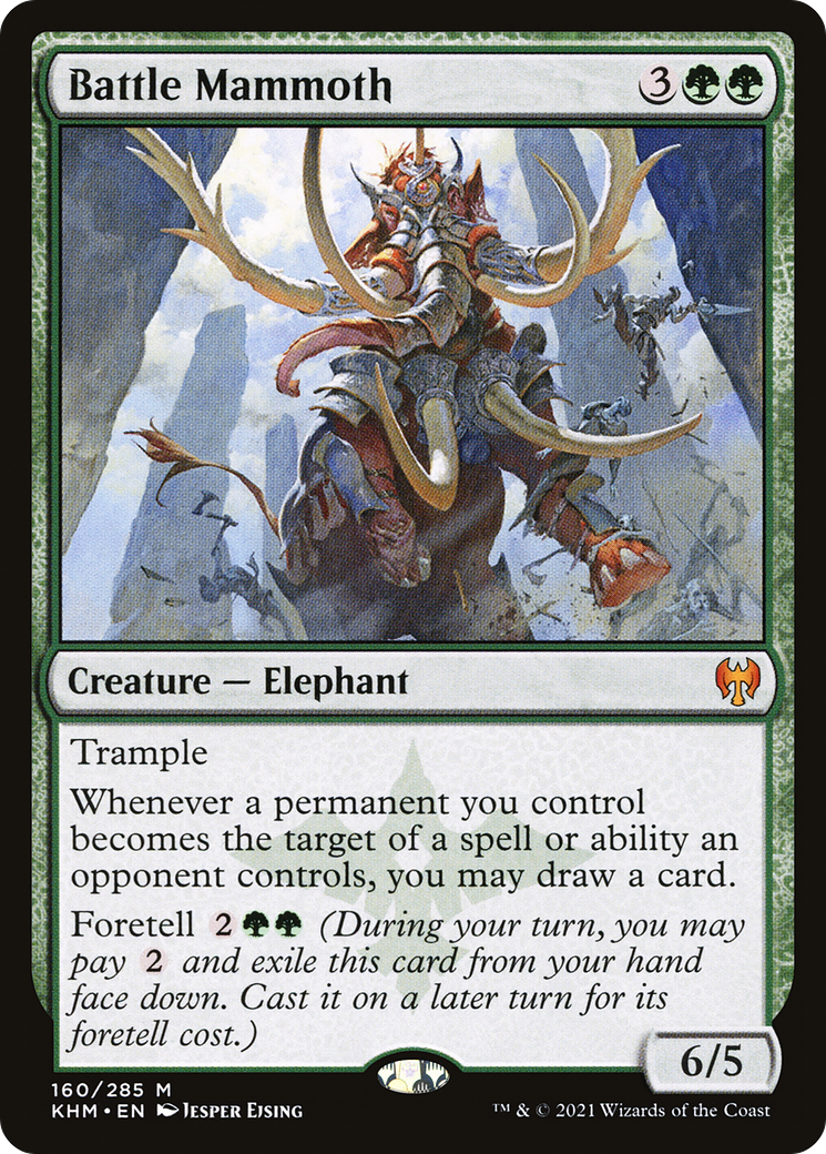 Battle Mammoth (160) [Kaldheim] - Deck Out Gaming