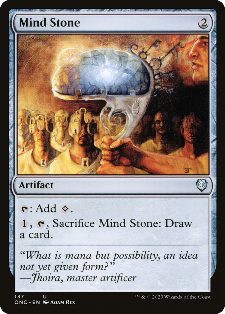 Mind Stone (137) [Commander: Phyrexia: All Will Be One] - Deck Out Gaming