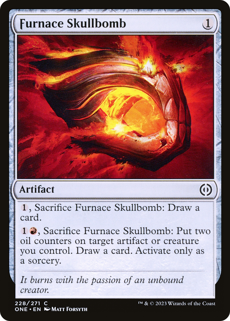 Furnace Skullbomb (228) [Phyrexia: All Will Be One] foil - Deck Out Gaming