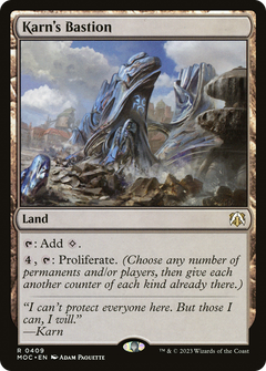 Karn's Bastion (409) [March of the Machine Commander] - Deck Out Gaming
