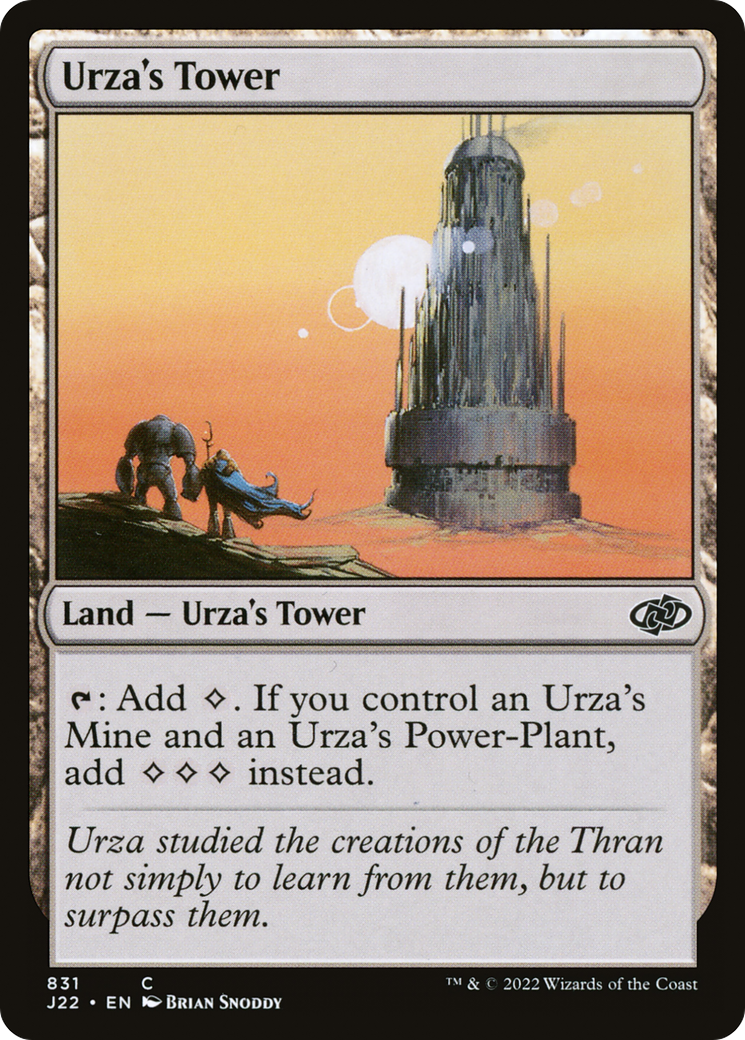 Urza's Tower (831) [Jumpstart 2022] - Deck Out Gaming
