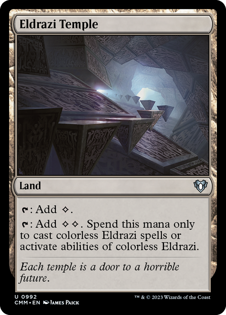 Eldrazi Temple (992) [Commander Masters] - Deck Out Gaming