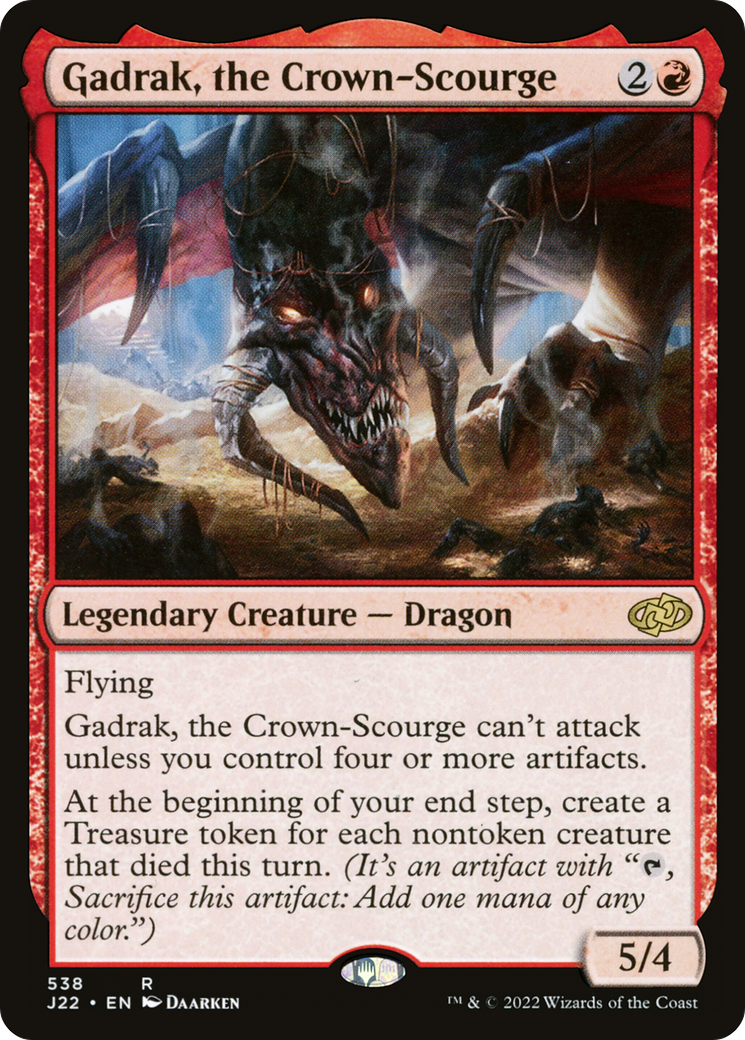 Gadrak, the Crown-Scourge (538) [Jumpstart 2022] - Deck Out Gaming