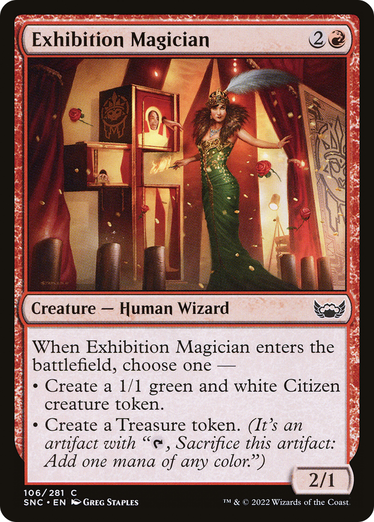 Exhibition Magician (106) [Streets of New Capenna] - Deck Out Gaming