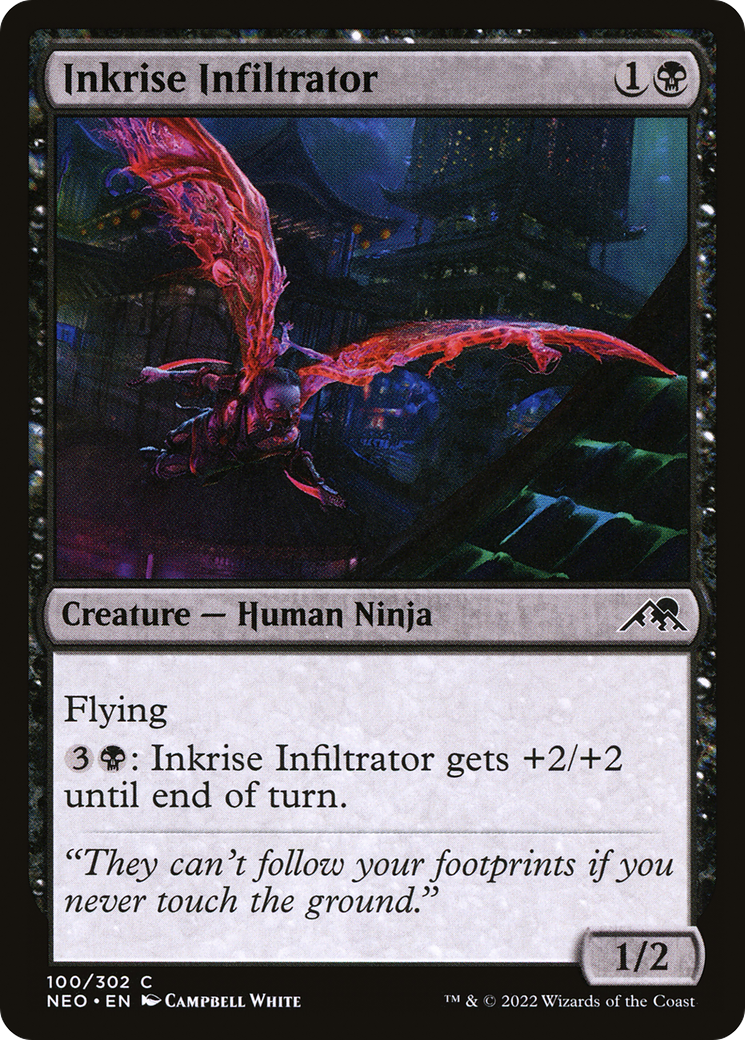 Inkrise Infiltrator (100) [Kamigawa: Neon Dynasty] - Deck Out Gaming