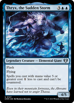 Thryx, the Sudden Storm (127) [Commander Masters] foil - Deck Out Gaming