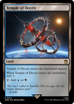 Temple of Deceit (314) [Doctor Who] foil - Deck Out Gaming