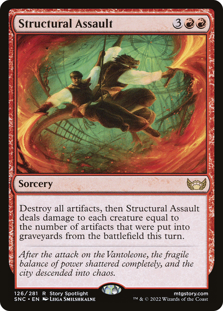 Structural Assault (126) [Streets of New Capenna] foil - Deck Out Gaming