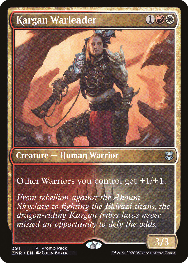 Kargan Warleader (391) [Zendikar Rising] foil - Deck Out Gaming