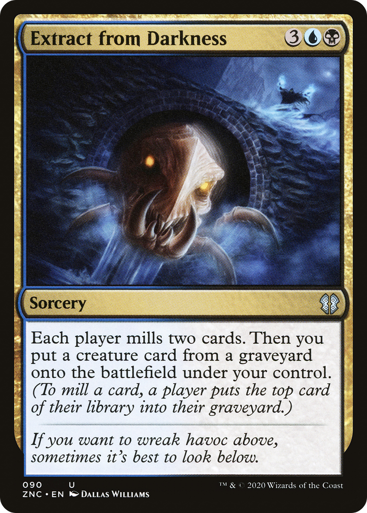 Extract from Darkness (90) [Commander: Zendikar Rising] - Deck Out Gaming