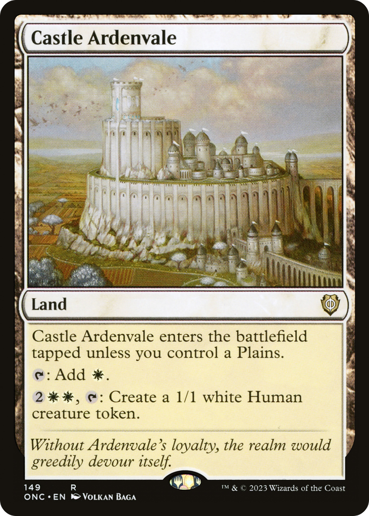 Castle Ardenvale (149) [Commander: Phyrexia: All Will Be One] - Deck Out Gaming