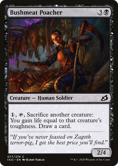 Bushmeat Poacher (77) [Ikoria: Lair of Behemoths] - Deck Out Gaming