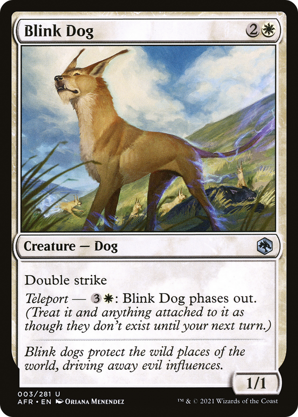 Blink Dog (3) [Adventures in the Forgotten Realms] - Deck Out Gaming