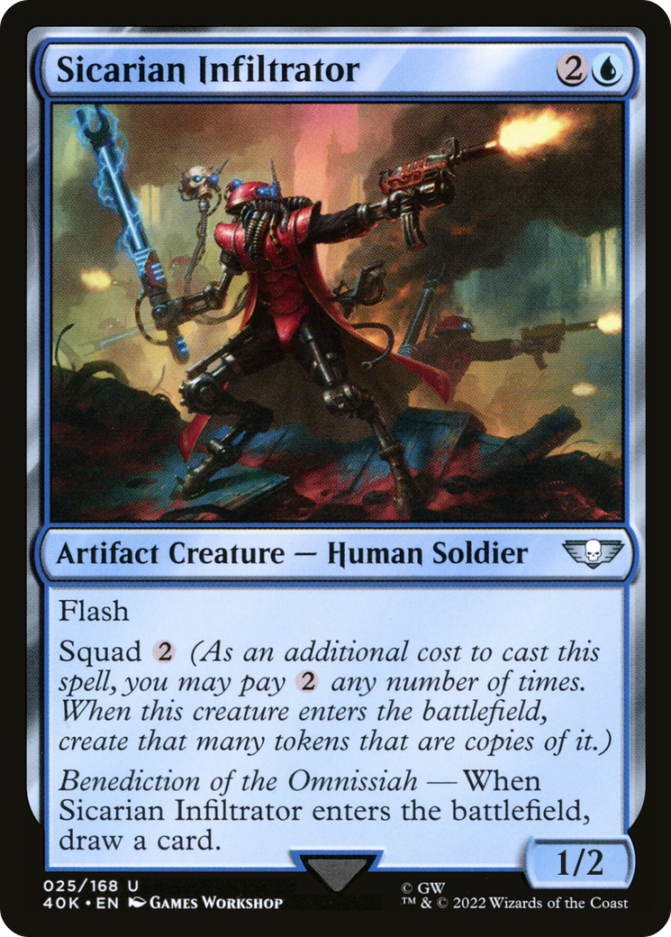 Sicarian Infiltrator (25) [Warhammer 40,000 Commander] - Deck Out Gaming