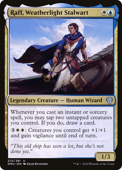 Raff, Weatherlight Stalwart (212) [Dominaria United] foil - Deck Out Gaming